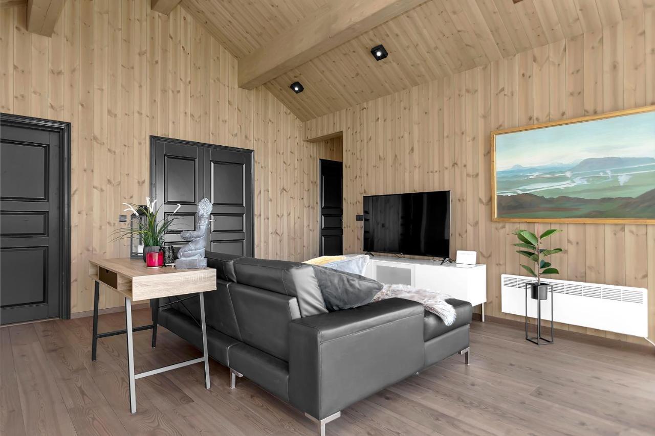 Luxury Country Cottage With 360° Mountain View Brautarholt Exterior foto