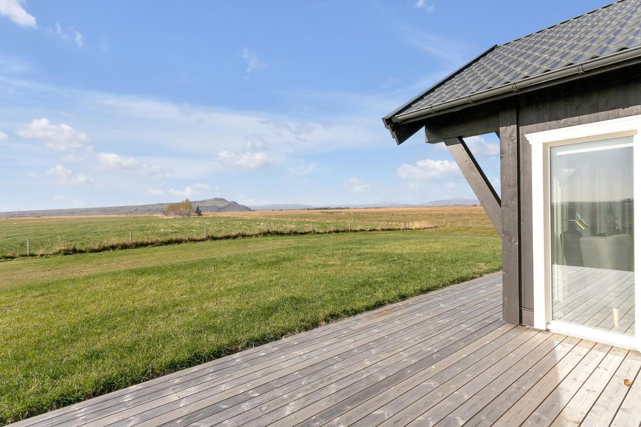 Luxury Country Cottage With 360° Mountain View Brautarholt Exterior foto